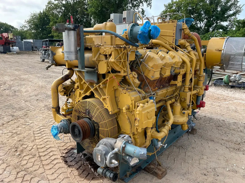 Motor industrial de gas natural CAT 3512 (780 HP)