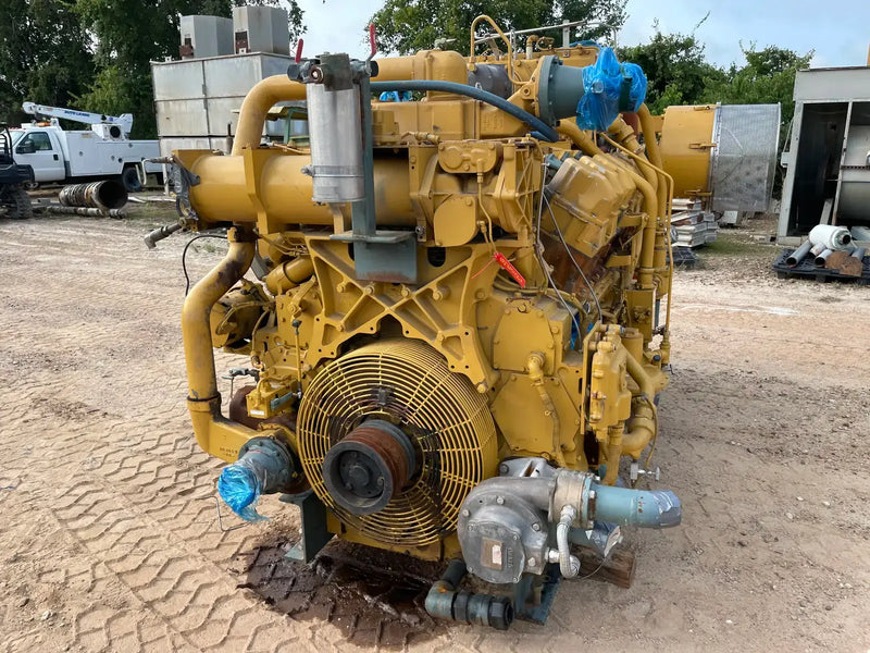 Motor industrial de gas natural CAT 3512 (780 HP)
