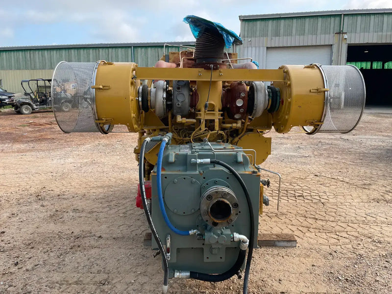 Motor industrial de gas natural CAT 3512 (780 HP)