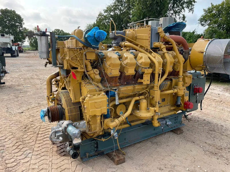 Motor industrial de gas natural CAT 3512 (780 HP)