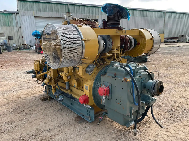 Motor industrial de gas natural CAT 3512 (780 HP)