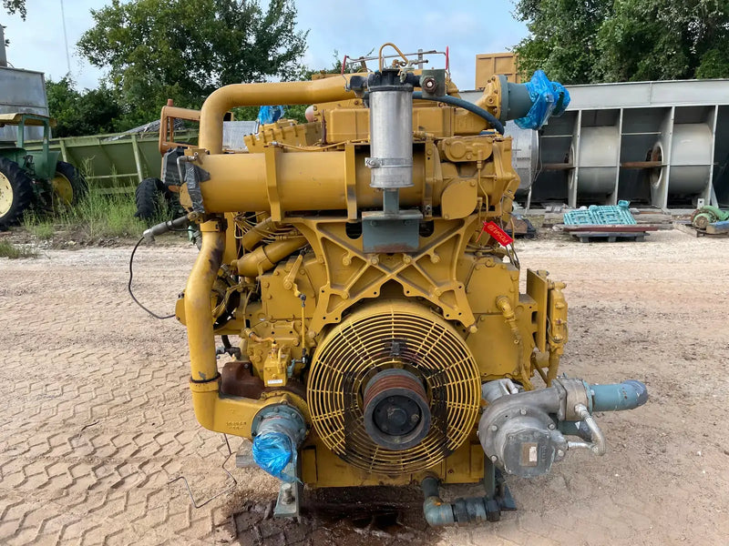 Motor industrial de gas natural CAT 3512 (780 HP)