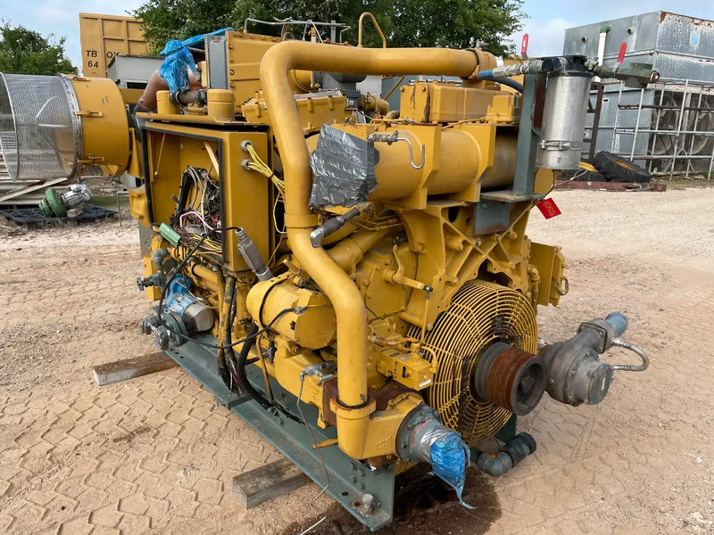 Motor industrial de gas natural CAT 3512 (780 HP)