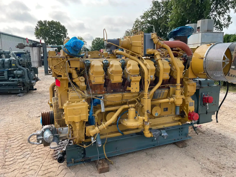 Motor industrial de gas natural CAT 3512 (780 HP)