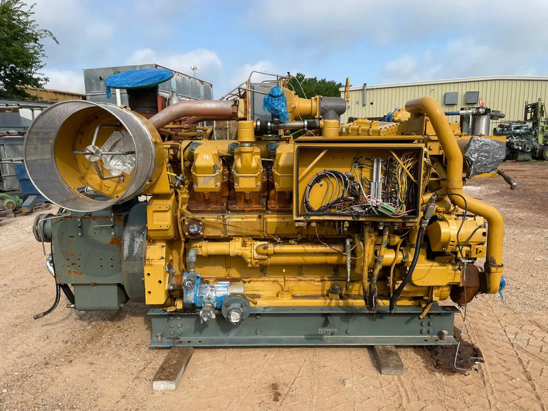 Motor industrial de gas natural CAT 3512 (780 HP)