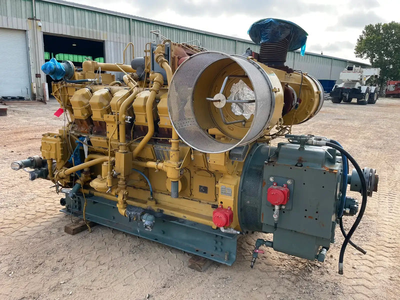 Motor industrial de gas natural CAT 3512 (780 HP)