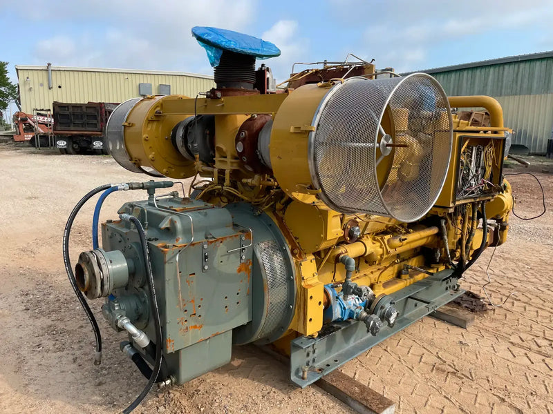 Motor industrial de gas natural CAT 3512 (780 HP)
