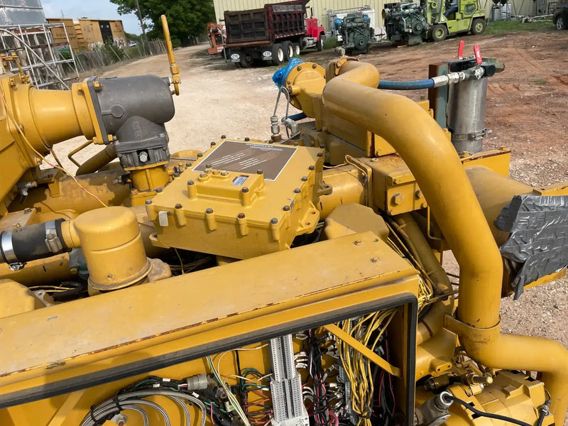 Motor industrial de gas natural CAT 3512 (780 HP)
