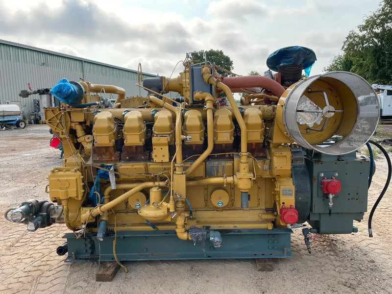 Motor industrial de gas natural CAT 3512 (780 HP)