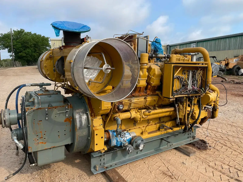 Motor industrial de gas natural CAT 3512 (780 HP)