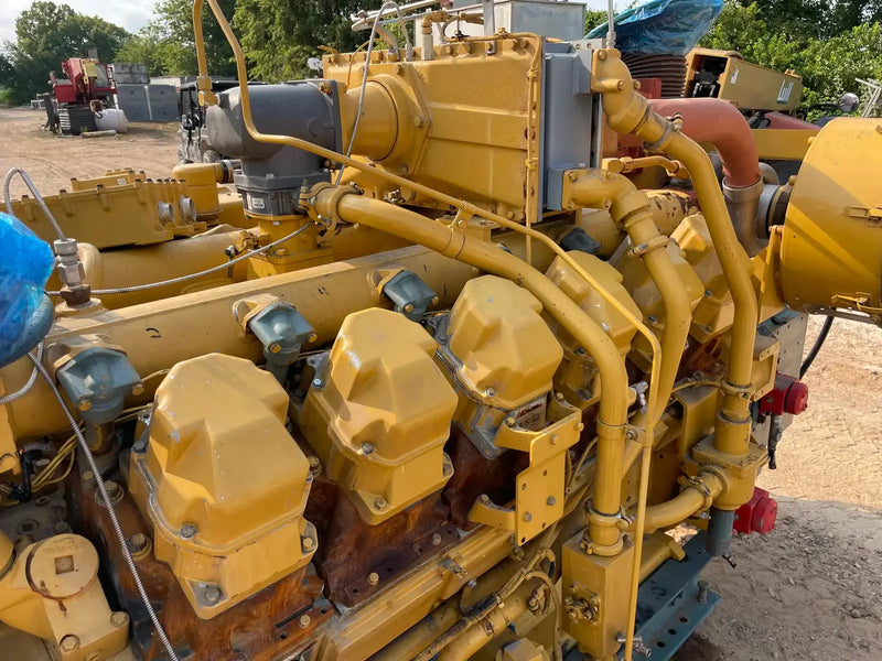 Motor industrial de gas natural CAT 3512 (780 HP)