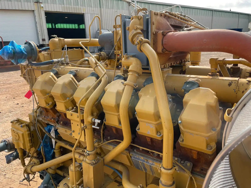 Motor industrial de gas natural CAT 3512 (780 HP)