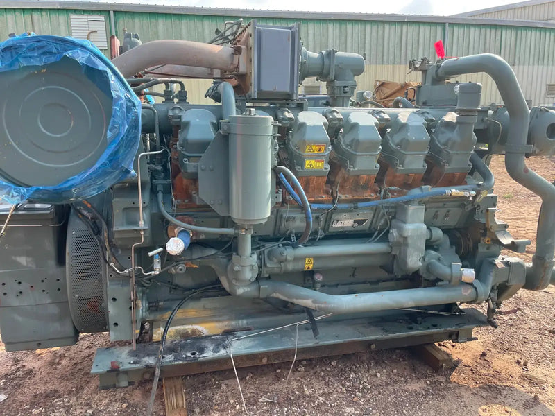 Motor industrial de gas natural CAT 3512 (780 HP)