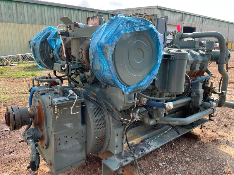 Motor industrial de gas natural CAT 3512 (780 HP)