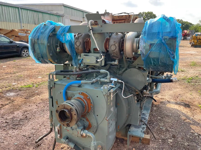 Motor industrial de gas natural CAT 3512 (780 HP)