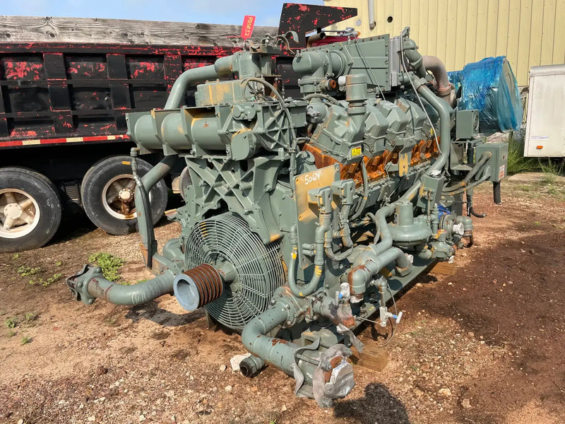 Motor industrial de gas natural CAT 3512 (780 HP)