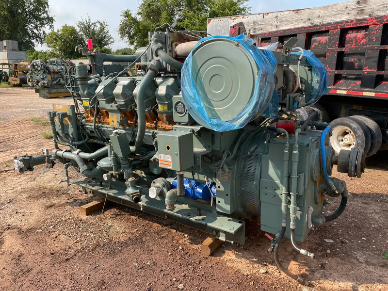 Motor industrial de gas natural CAT 3512 (780 HP)