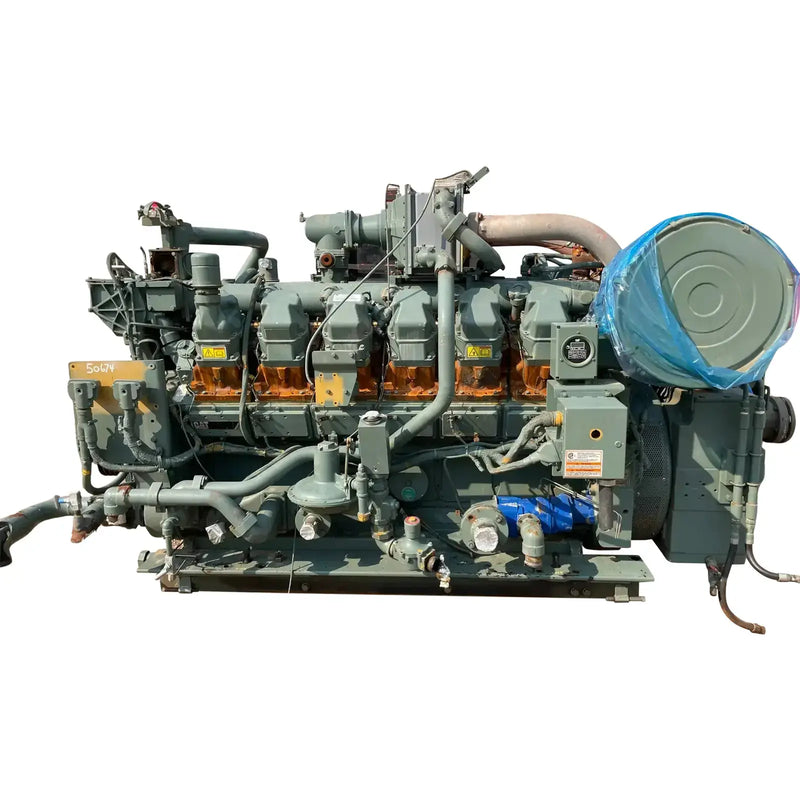 Motor industrial de gas natural CAT 3512 (780 HP)