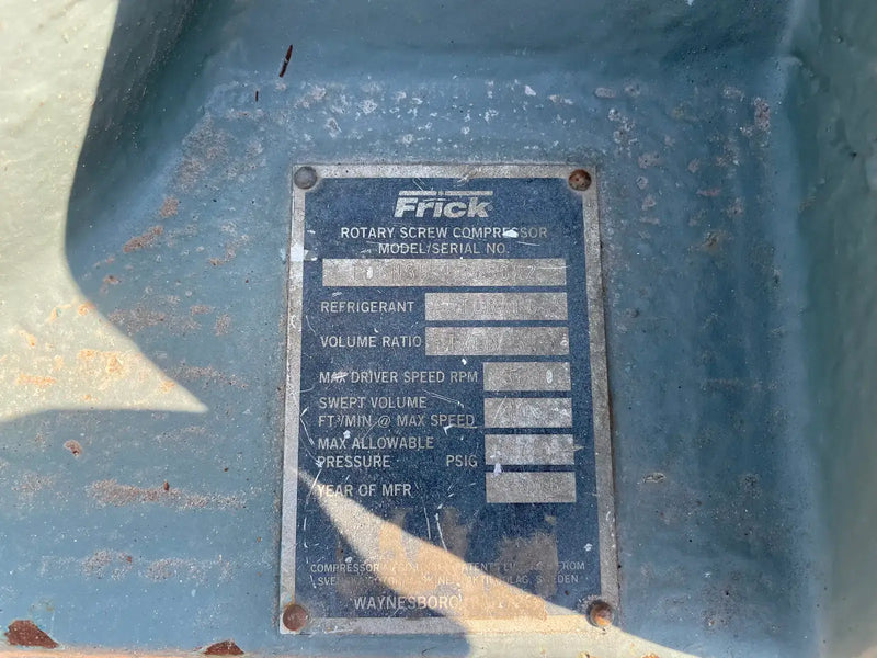 Frick TDSH355L Rotary Bare Screw Compressor
