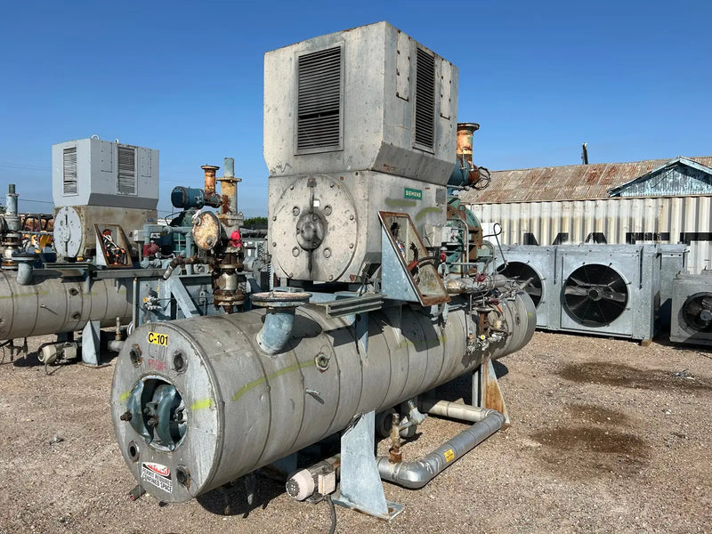 Frick RWB-II-177 Rotary Screw Compressor Package (Frick TDSH233S, 200 HP 4000 V)