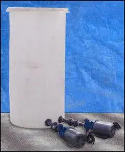 Plastic Water Circulating Tank with Pumps - 300 Gallon