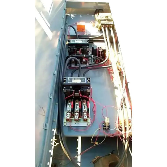 Panel de control para compresor de amoníaco