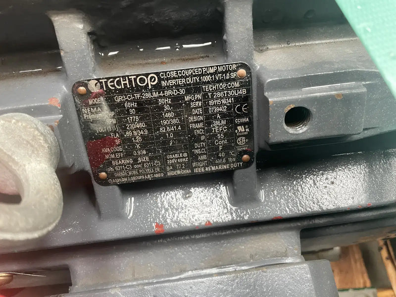 Aurora 5x6x11 3801 CC 1800 CL Centrifugal Pump (30 HP, 1,200 GPM Max)