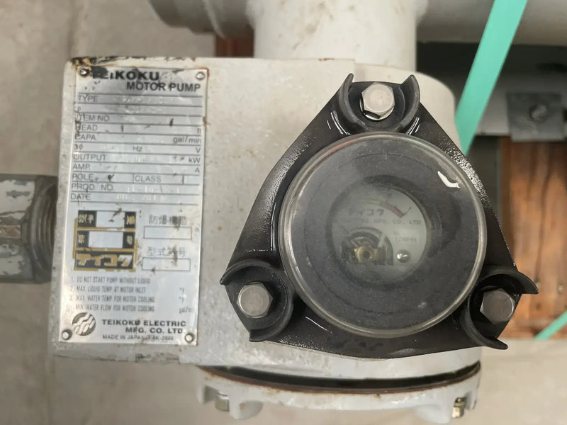 Teikoku R42-52604M-1012W1-E Refrigeration Motor Pump (22.7 HP, 500 GPM Max)