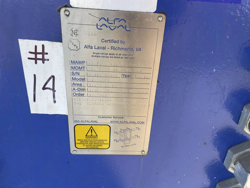 Alfa Laval M10-BWFD Plate Heat Exchanger
