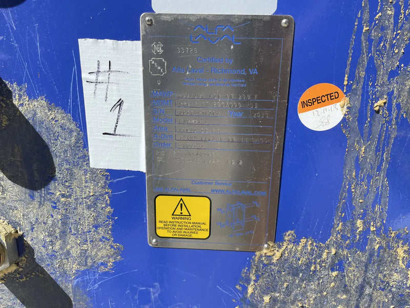 Alfa Laval M10-BWFD Plate Heat Exchanger