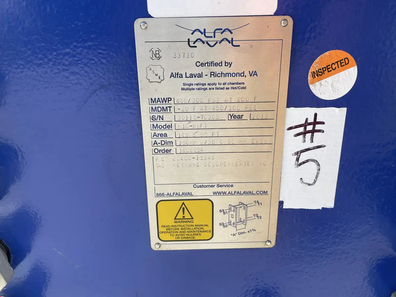 Alfa Laval M10-BWFD Plate Heat Exchanger