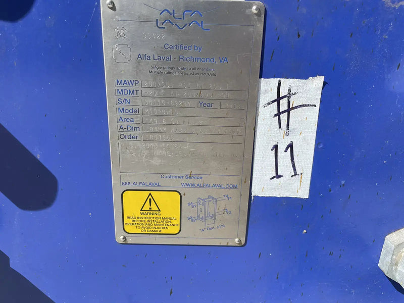 Alfa Laval M10-BWFD Plate Heat Exchanger