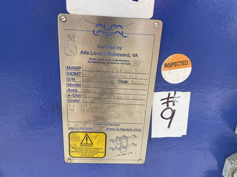 Alfa Laval M10-BWFD Plate Heat Exchanger