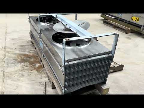 Krack BTR28-HG-RBA Ammonia Evaporator Coil -  2.75 TR, 2 Fans (Low Temperature)