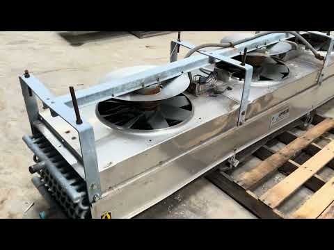 Frick BTRS-38-RTA Ammonia Evaporator Coil-  4.12 TR, 3 Fans (Low Temperature)