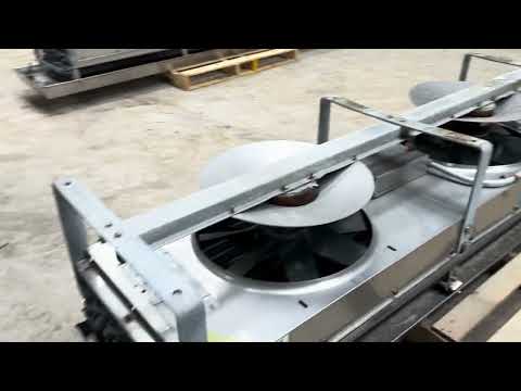 Krack BTRS24-DXA-A Ammonia Evaporator Coil -  2.5 TR, 3 Fans (Low Temperature)