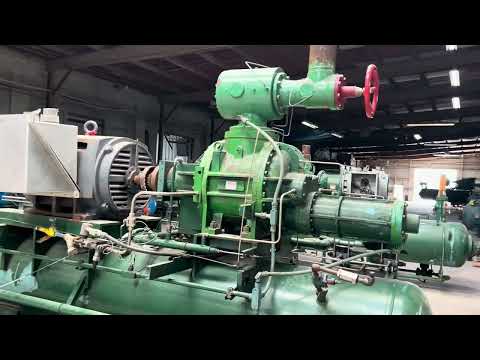 Frick RWB-II-222E Rotary Screw Compressor Package (Frick TDSH233L, 400