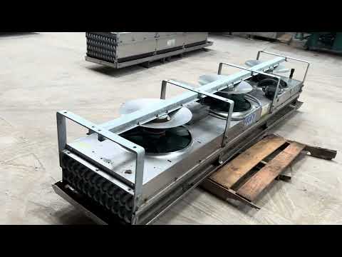 Krack BTRS-34-RBA-HGU Ammonia Evaporator Coil - 2.95  TR, 3 Fans (Low Temperature)