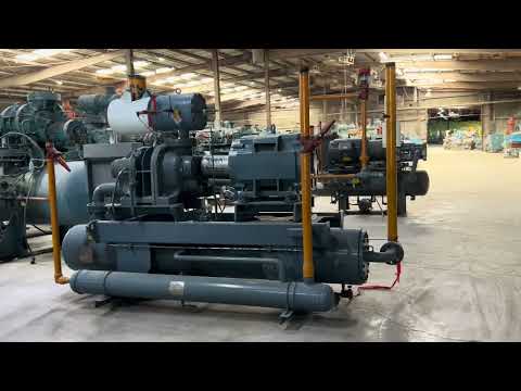 Gea Model R GEA 230GLX Rotary Screw Compressor Package (GEA RR-R2240S-28, 300 HP 4