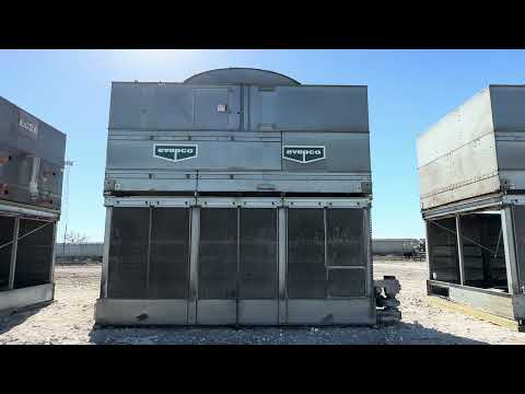 Evapco ATC-1284E-1G Evaporative Condenser ( 642 Nominal Tons, 2 HP Motors, 1 Tower Unit )