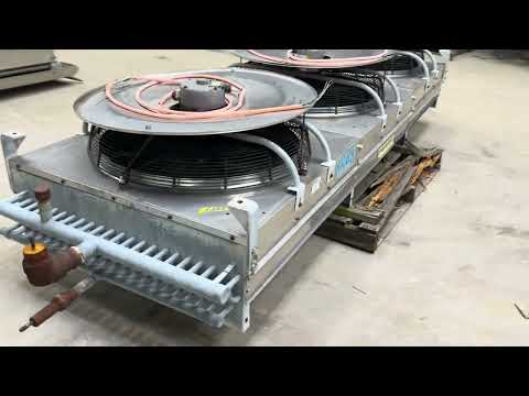 Krack Ammonia Evaporator Coil - 3 Fans (Low Temperature)