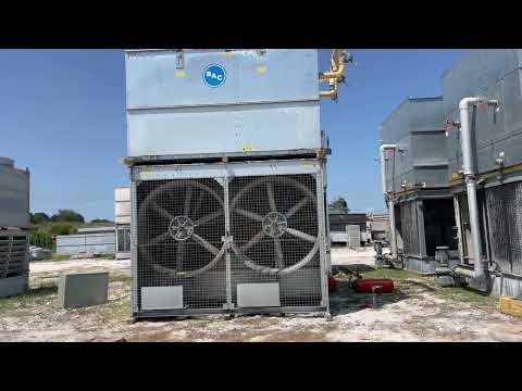 BAC VCA-433A Evaporative Condenser (433 Nominal Tons, 2-15 HP Motors, 1 Tower Unit)