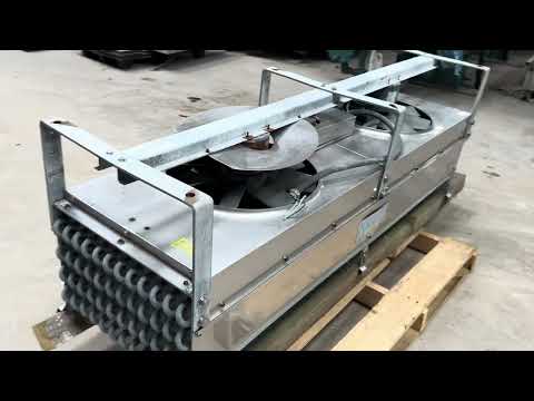 Krack BTR28-HG-RBA Ammonia Evaporator Coil - 2.75 TR, 2 Fans (Low Temperature)