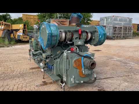 Motor industrial de gas natural CAT 3512 (780 HP)
