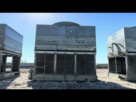 Evapco ATC-1284E-1G Evaporative Condenser ( 642 Nominal Tons, 2 Motors, 1 Tower Unit)