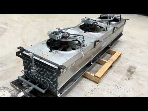 Krack BTR Ammonia Evaporator Coil - 3 Fans (LowTemperature)