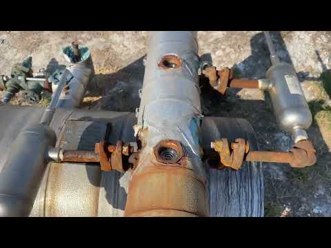 Industrial Service &amp; Fabricators, Inc Receptor horizontal (16 pulg. X 36 pulg. 40 galones)