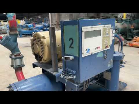 Paquete de compresor de tornillo rotativo Frick RXB-50 (Frick XJF120S, 125 HP 240/460 V, panel de control micro)