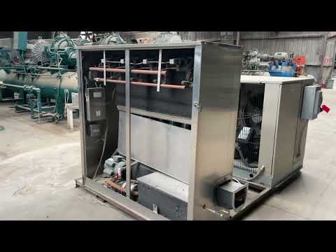 Artic-Temp Stainless Steel 1500RCU Plate Ice Maker (Halocarbon (Freon) Refrigeration, 5 Ton Day,Lightly Used)