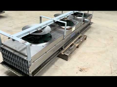 Krack BTRS-36-RBA-HGU Ammonia Evaporator Coil - 3.6 TR, 3 Fans (Low Temperature)